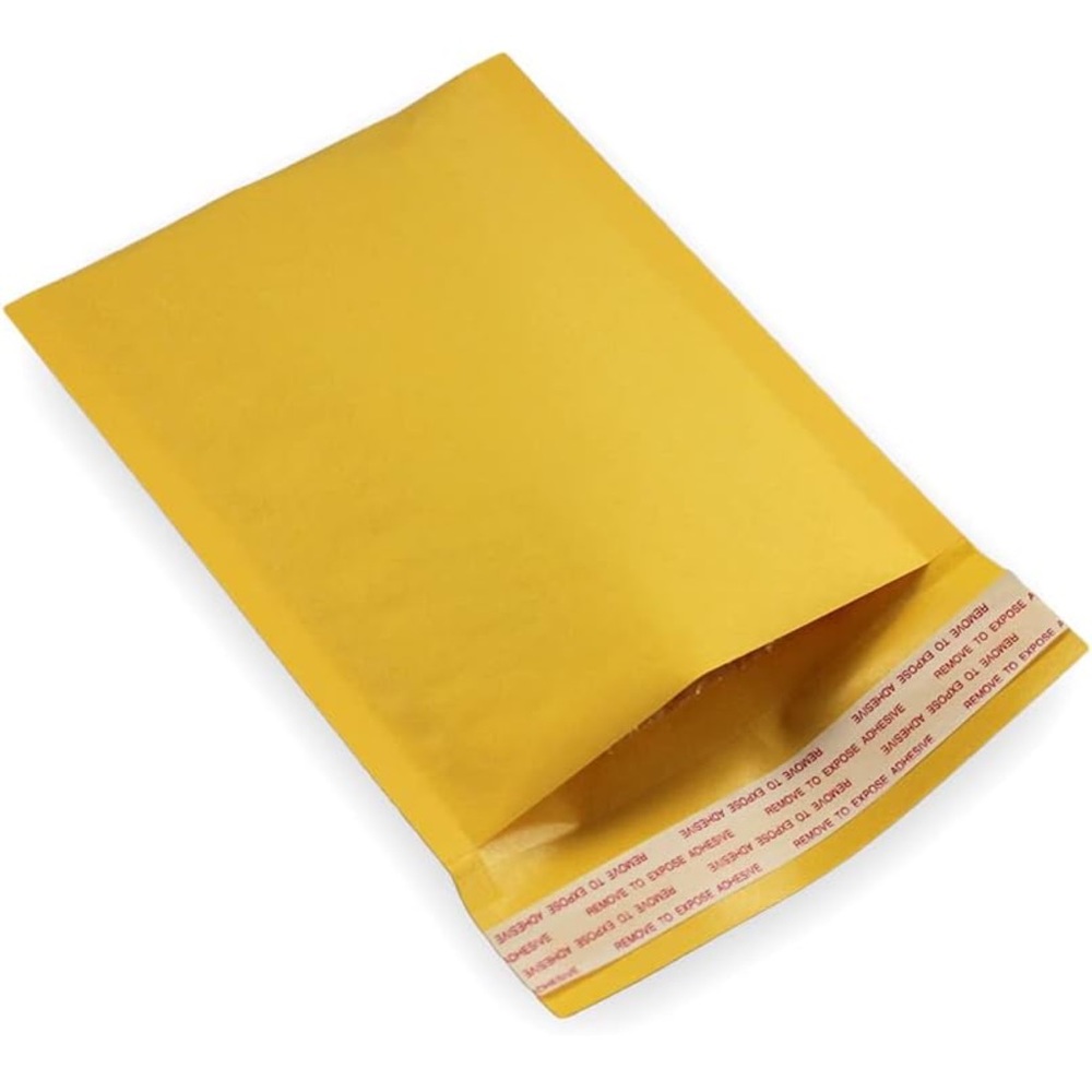 15- 6.5 x 9 Kraft Bubble Mailers Self Sealing Bulk Padded Shipping